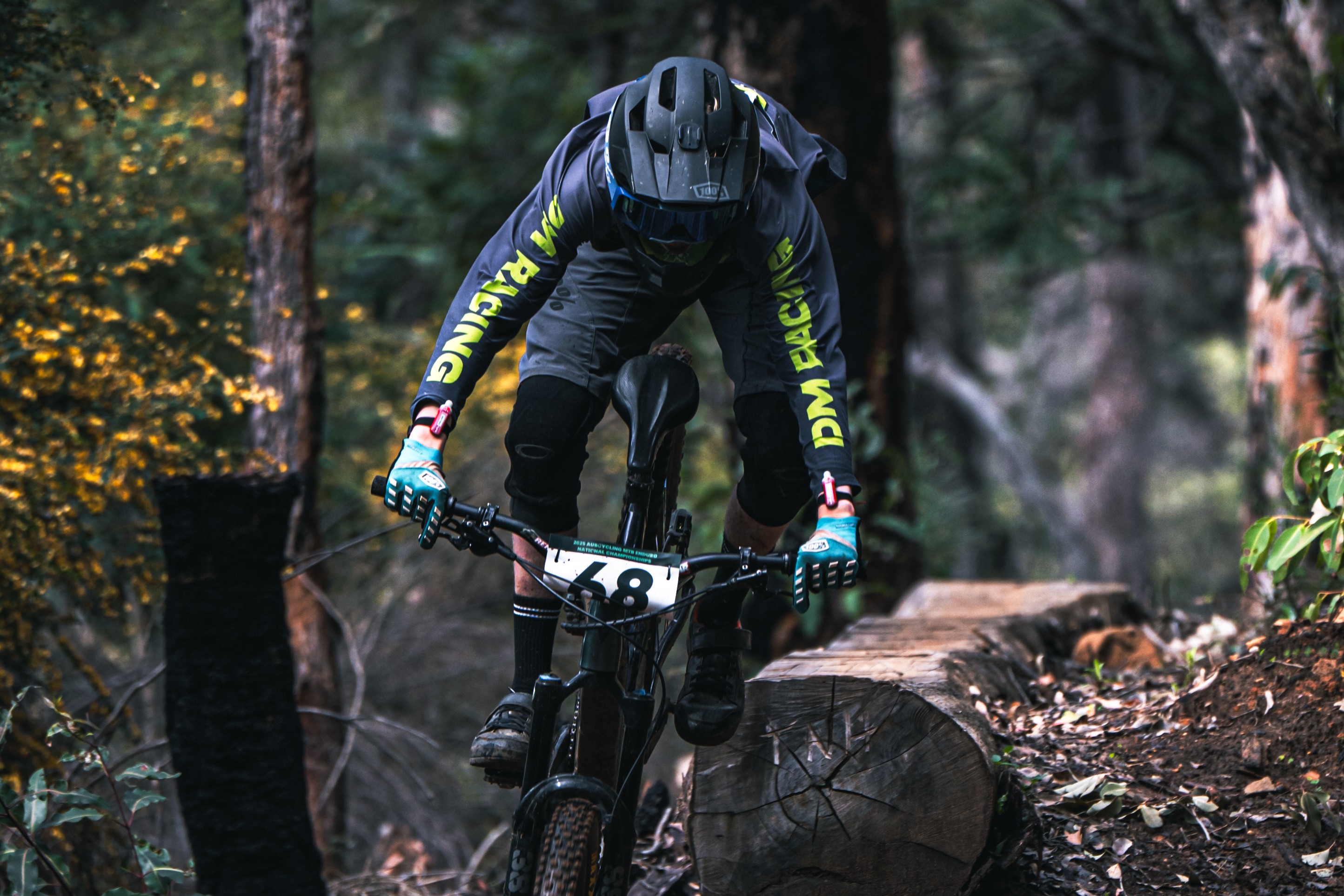 Lincoln 'Linc' Read competes in the 2026 AusCycling MTB Enduro National Championships in Collie, WA